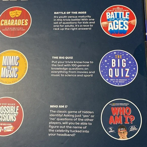 The Big SIX Bundle of Six Great Family Board Games 6 Games in One New Sealed Box - Picture 5 of 6